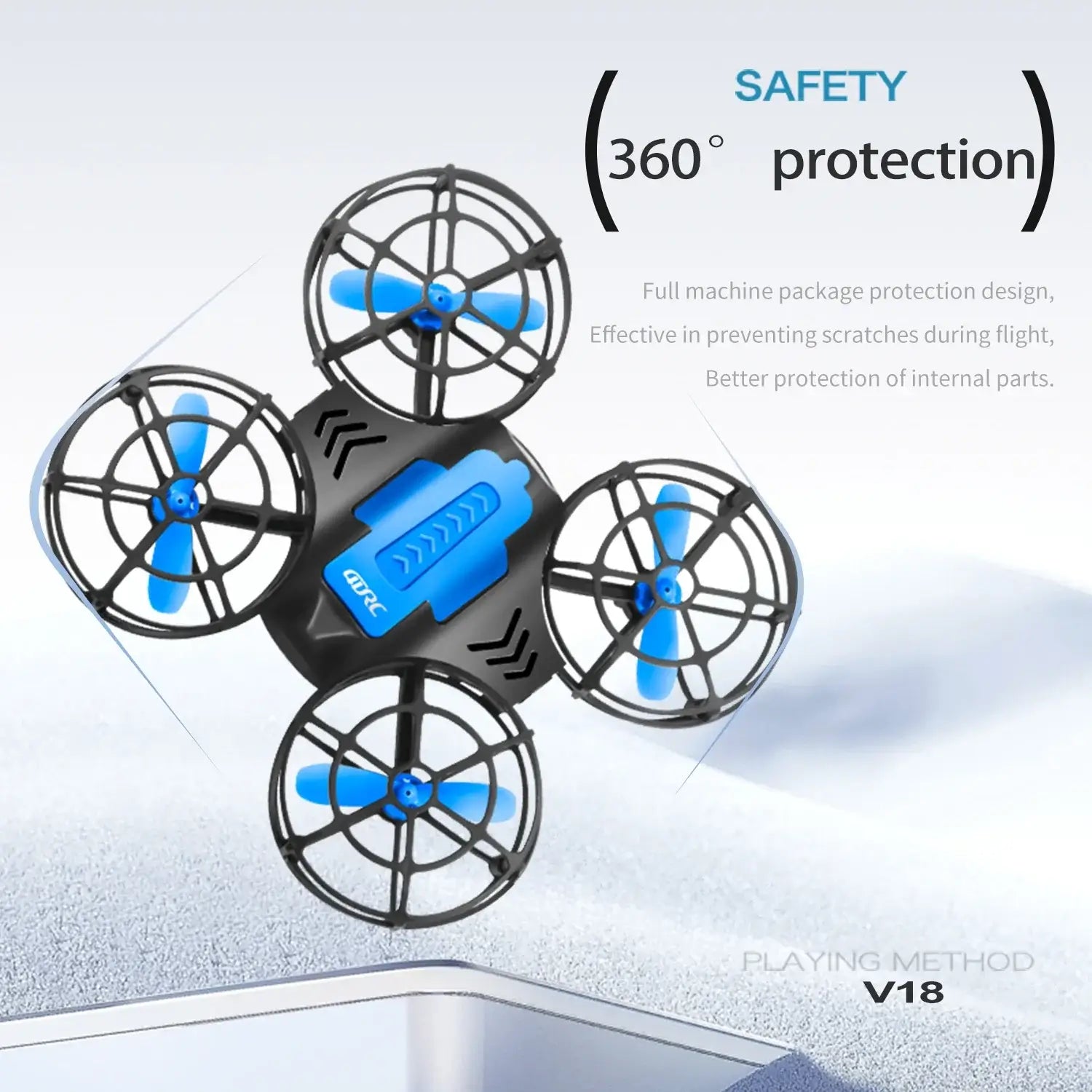 4DRC V18 Mini Drone 3D Flip Headless Mode Drones Sportsman Specialty Products