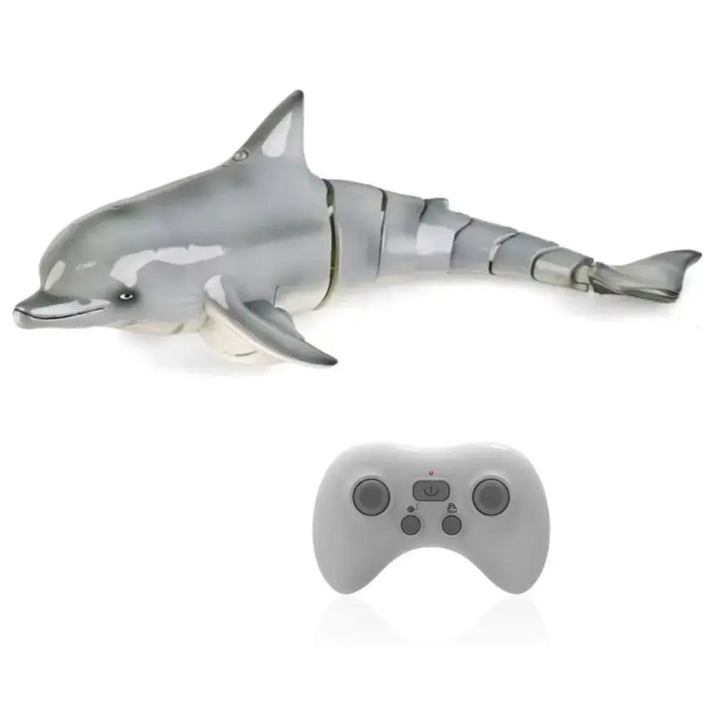 Rc Dolphin Whale Spray Water Light Shark Toy Remote Controlled Boat Sportsman Specialty Products