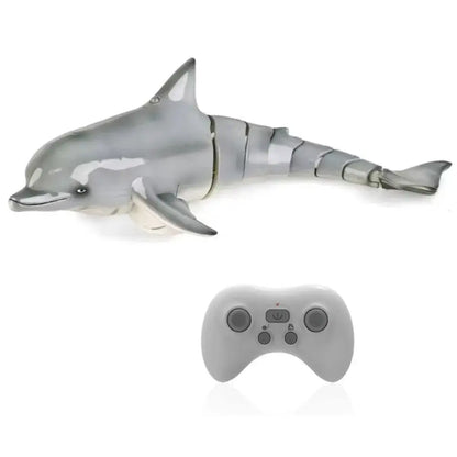 Rc Dolphin Whale Spray Water Light Shark Toy Remote Controlled Boat Sportsman Specialty Products