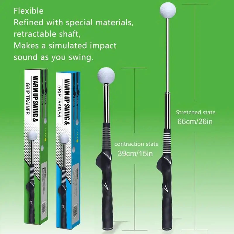 Golf Swing Practice Stick Telescopic Golf Swing Trainer Sportsman Specialty Products