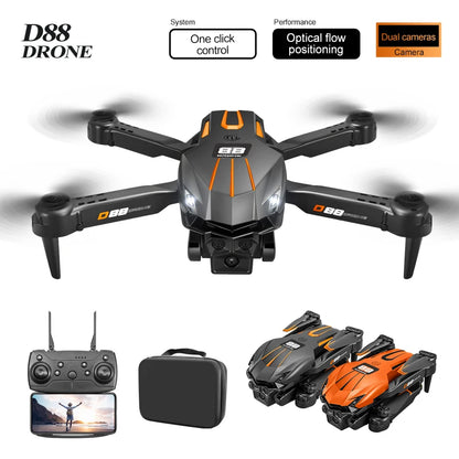 NewD88 4K RC Drone,360°Flip,Headless Mode,One Key Return