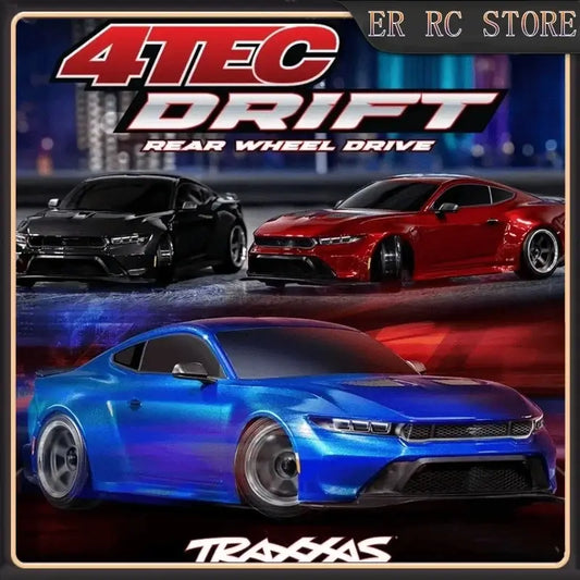 Traxxas Rc 110 Rwd 4-Tec Rear Drive Drift Remote Control Car Sportsman Specialty Products
