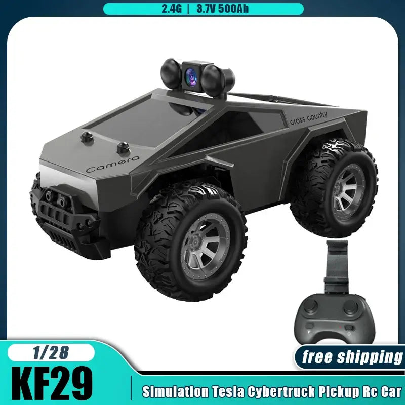 1/28 KF29 Rc Car With Camera Simulation Cybertruck Pickup Sportsman Specialty Products
