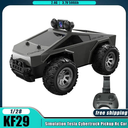 1/28 KF29 Rc Car With Camera Simulation Cybertruck Pickup Sportsman Specialty Products