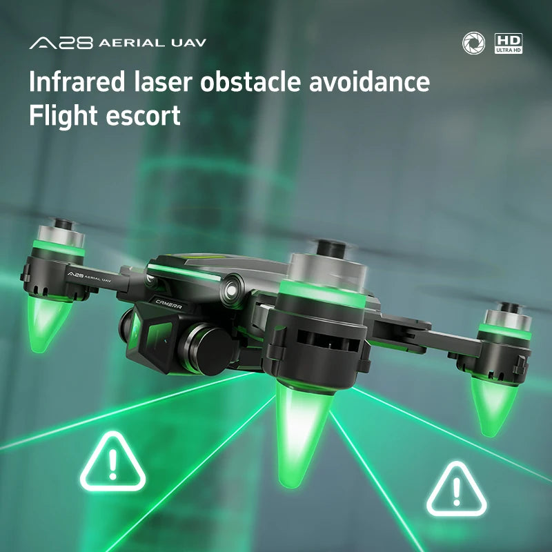 Original A28 Drone Foldable GPS 4K Dual Camera 5G
