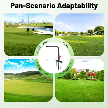 Golf Swing Trainer, Swing Practice Trainer Golf with Golf Ball