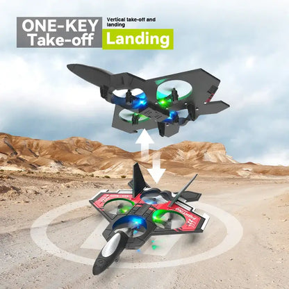 S98 RC Aircraft Fighter LED Light 2.4G 4CH 4 Axis Automatic Balance Sportsman Specialty Products