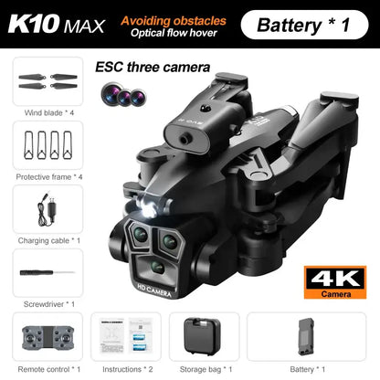 K10 Max/E88 Drone 4K Optical Flow Positioning High-Definition Sportsman Specialty Products