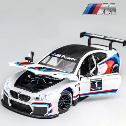 NEW 1:24 BMW M4 GT3 Red Bull M6 BMW CSL Alloy Car Sportsman Specialty Products