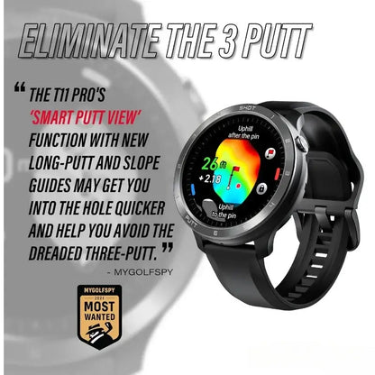 T11 PRO Golf GPS Watch Smart Golf Watch with GPS & Golf Swing Sportsman Specialty Products