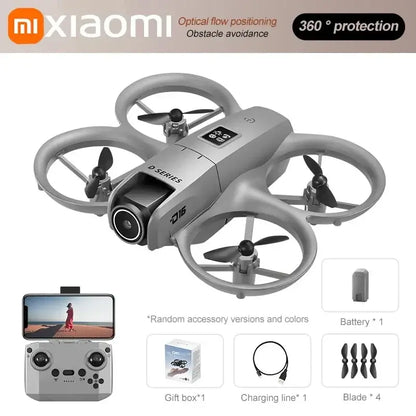 Xiaomi D16 Mini Drone Dual Camera 8K HDAerial Aircraft Obstacle Avoidance Sportsman Specialty Products