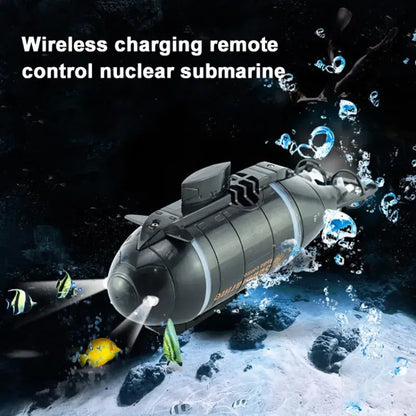 Rc Submarine 2.4G Electric Submarine Boat 6 Channel MiniRc Submarine 2.4G Electric Submarine Boat - Mini