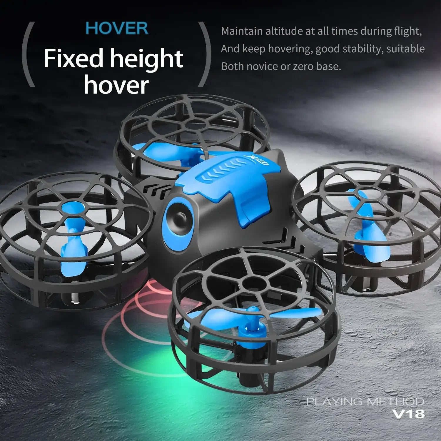 4DRC V18 Mini Drone 3D Flip Headless Mode Drones Sportsman Specialty Products