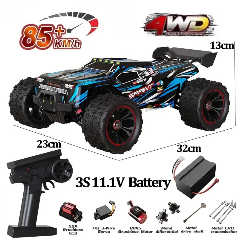 9522PRO 85KM/H High-speed RC Car Brushless Four-wheel Drive Sportsman Specialty Products