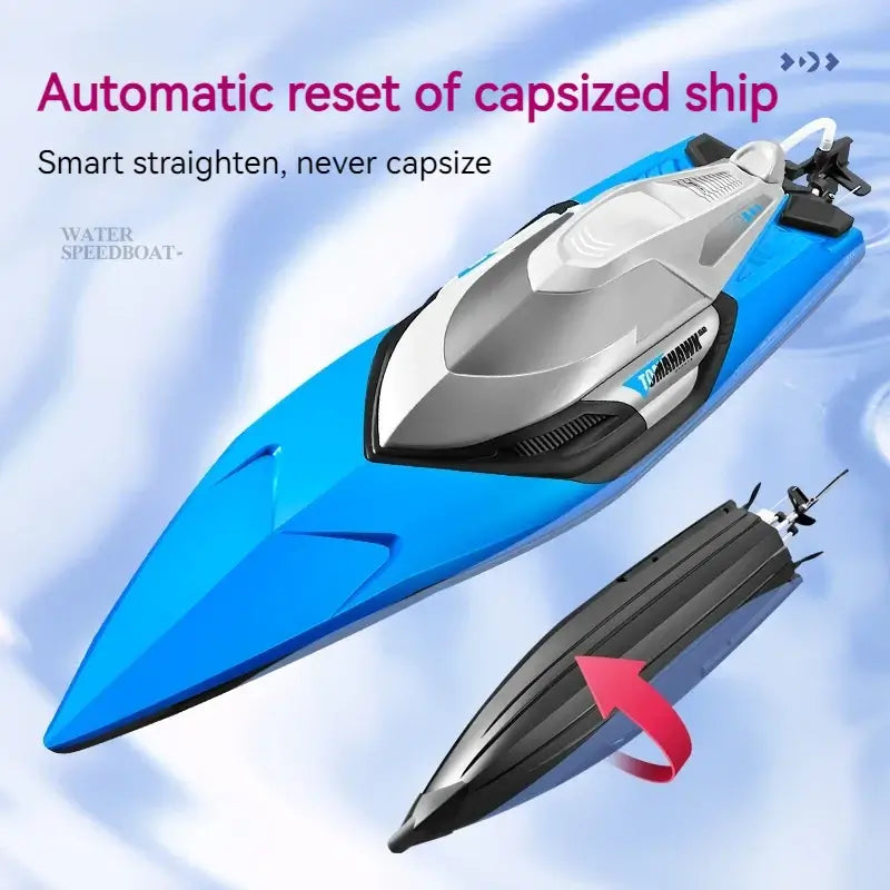 RC Speedboat S2 Super-Sized 50cm High-Speed Sportsman Specialty Products