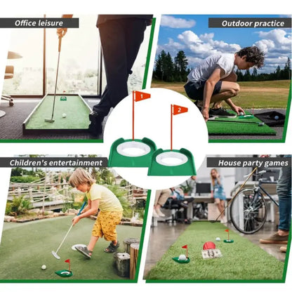 3 Pcs Golf Putting Cup Golf Hole Training Aids Golf Accessories Sportsman Specialty Products