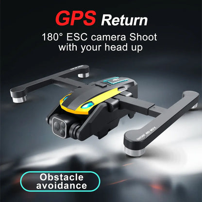 M8 Pro Drone 4k Professional HD 4k Rc Airplane Dual-Camera Sportsman Specialty Products
