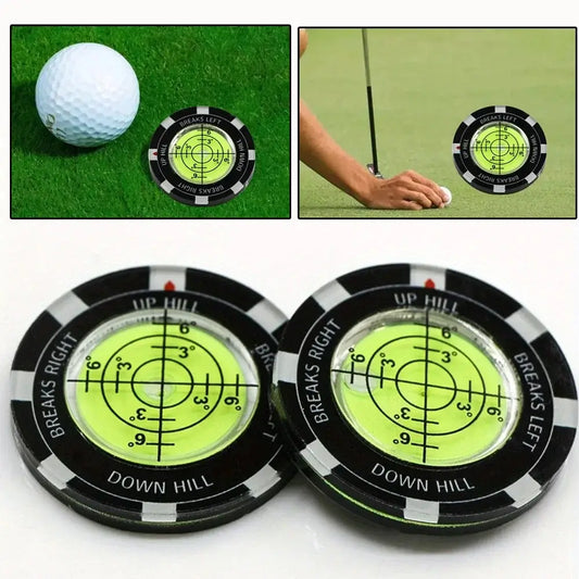 Golf Putt Ball Marker High Precision Round Green Reader Golfing Putting Aid Sportsman Specialty Products