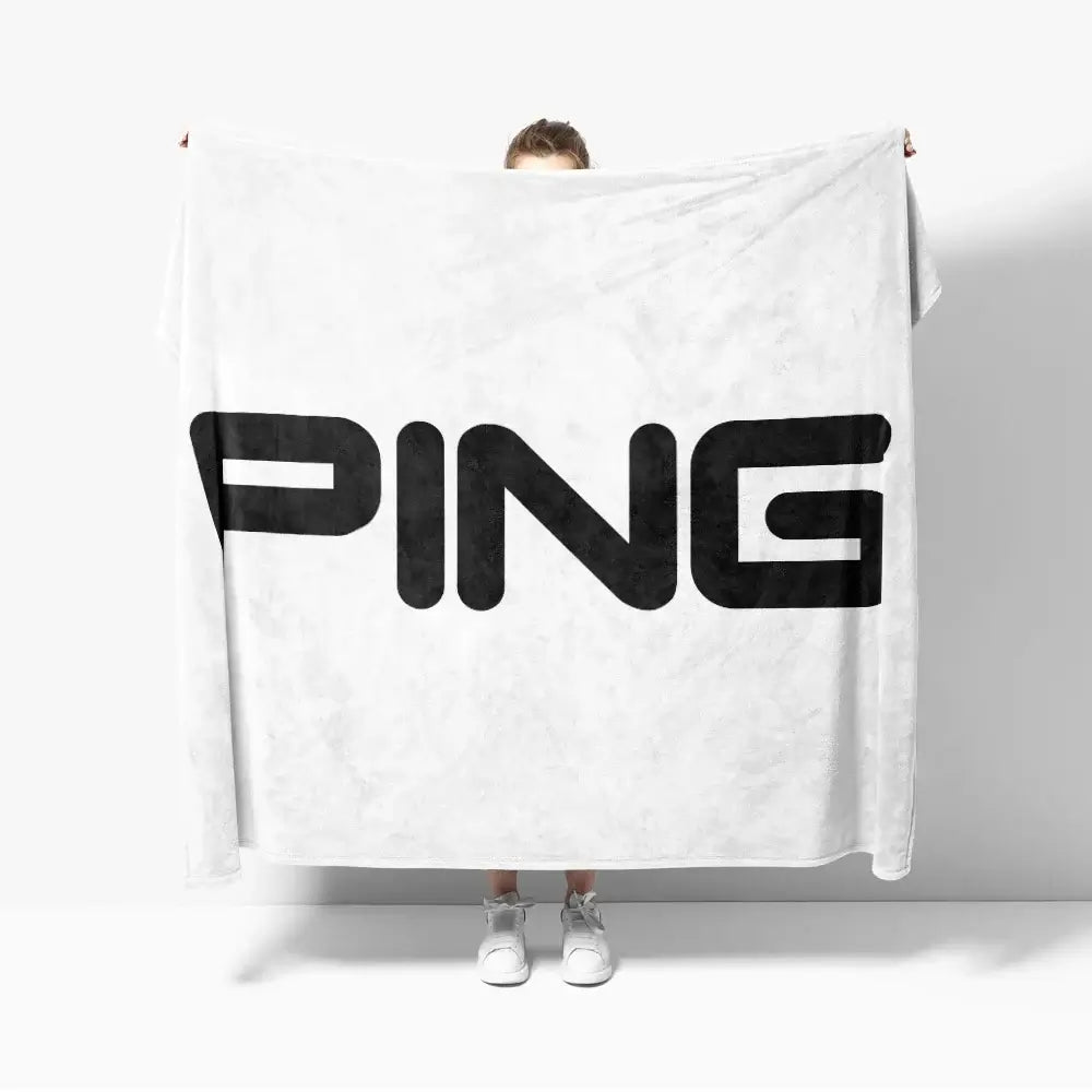 Golf Sport Flannel Blanket Pings Golfs Blanket for Sofa