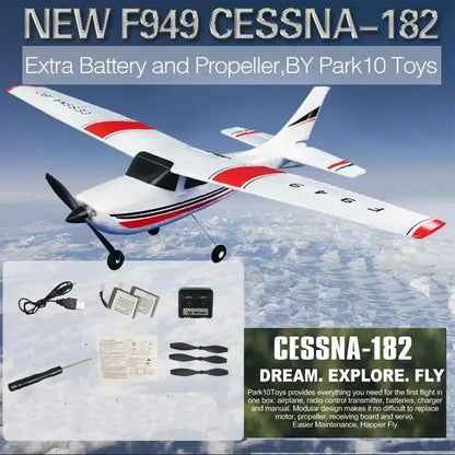 WLtoys F949 2.4G 3D6G 3Ch RC Airplane Fixed Wing Plane