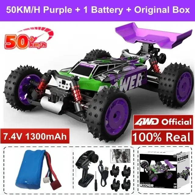 4WD Remote Control RC Car 50KM/H or 70KM/H High Speed Sportsman Specialty Products