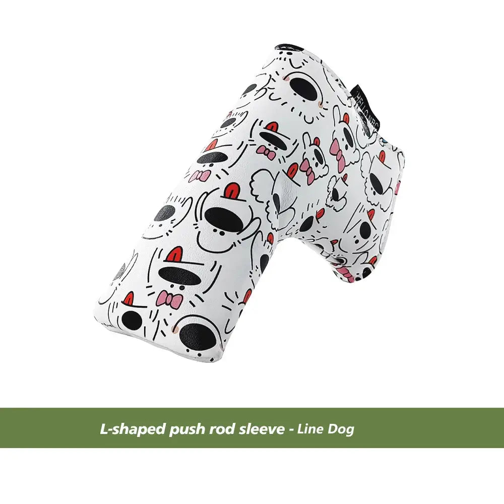 Golf Blade Putter Cover Golf HeadCover Multiple Protect your blade putter with precision-engineered coverage designed for the discerning golfer. This headcover shields your club from impact damage, moisture, and the elements during transport and storage.