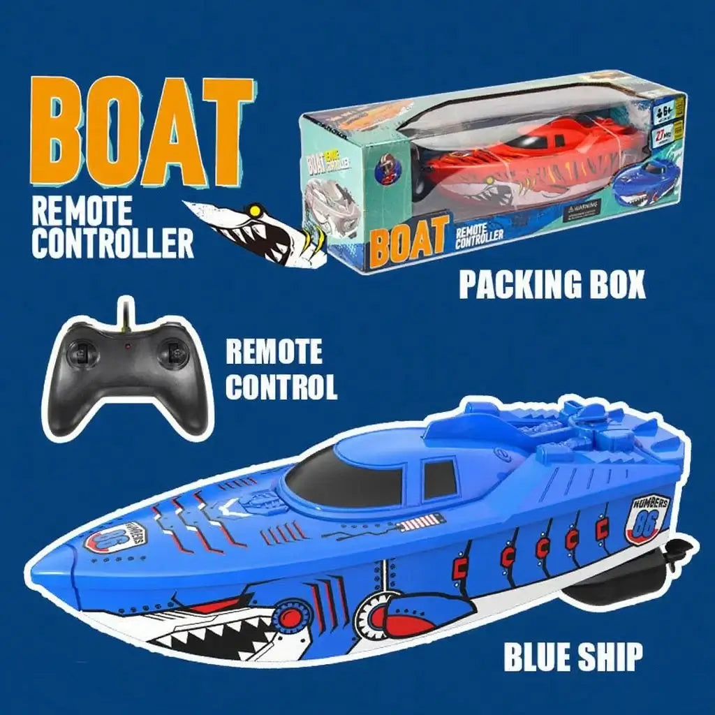 Mini RC Boat High-Speed Remote Control Boats Sportsman Specialty Products