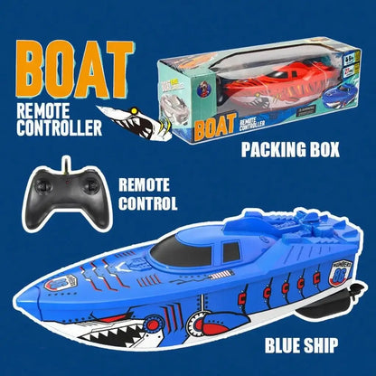 Mini RC Boat High-Speed Remote Control Boats Sportsman Specialty Products