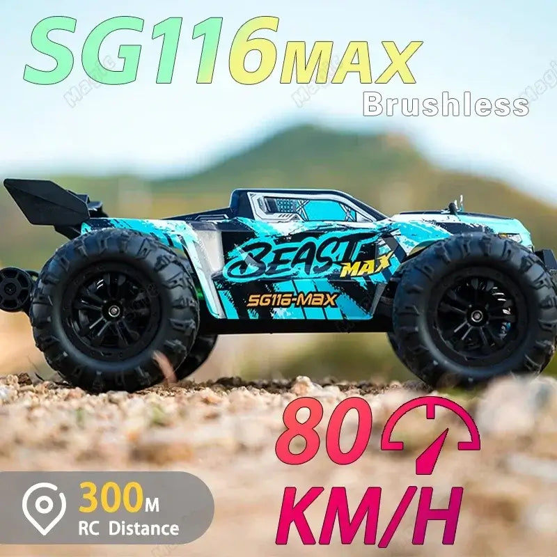 1:16 80KM/H Brushless Remote-Control Car SG116PRO/MAX Sportsman Specialty Products