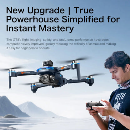 Original GT8 drone 8K HD dual camera aerial photography