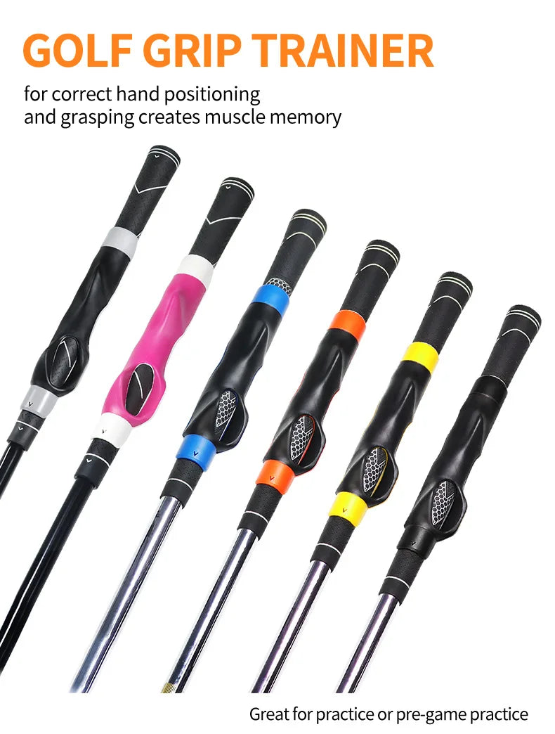 Golf Grip Trainer Golf Club Training Aid Enhance Grip Strength