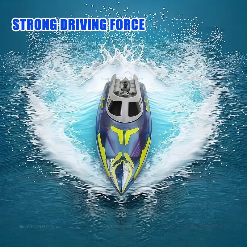 2025 JC017 RC Boat High Speed 2.4GHz Waterproof Remote Control Racing Boat Sportsman Specialty Products