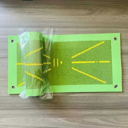 Golf Auxiliary Training Mat for Swing Correction Training