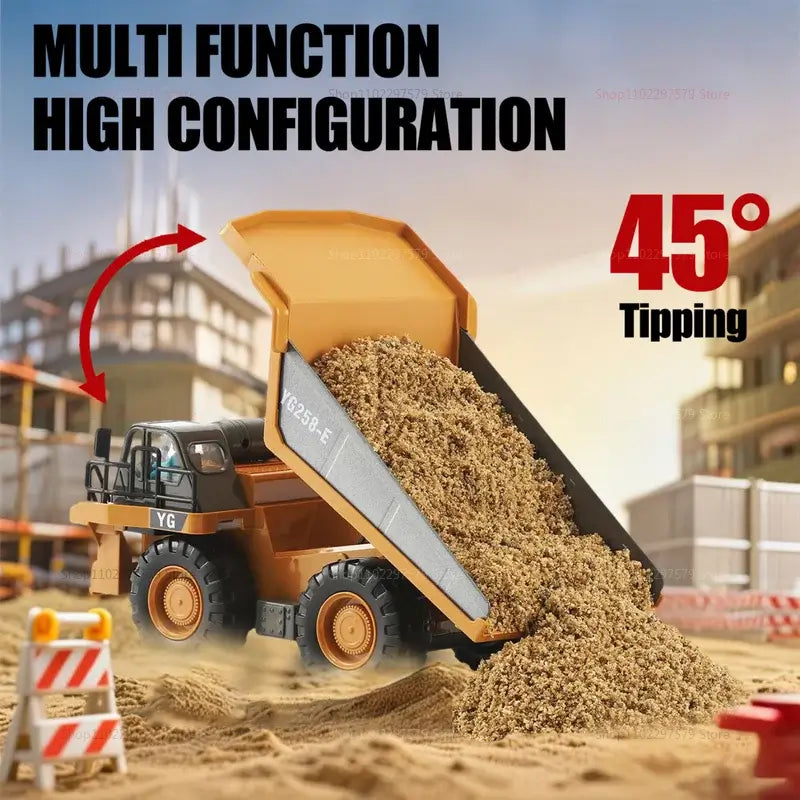 Remote Control Excavator Dump Truck Bulldozer Sportsman Specialty Products