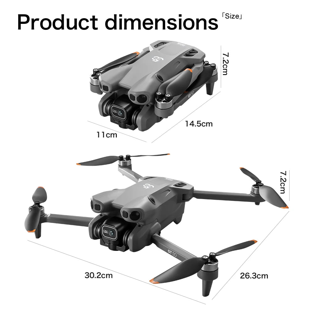 Original GT50 Drone 360° Obstacle avoidance 8K Professional