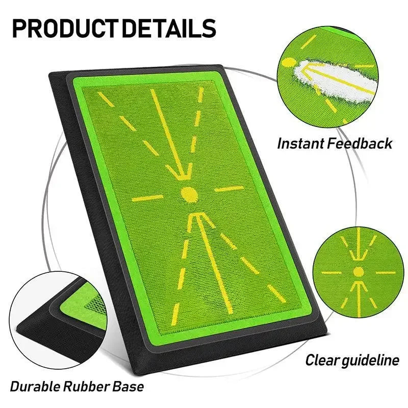 PGM Golf Strike Mat Bead Display Track Beginner Training Trace Detection Pad Sportsman Specialty Products