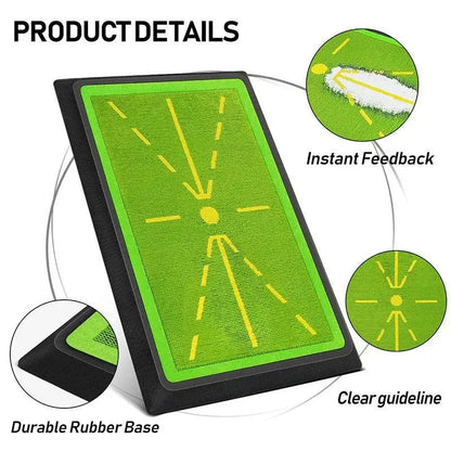 PGM Golf Strike Mat Bead Display Track Beginner Training Trace Detection Pad Sportsman Specialty Products