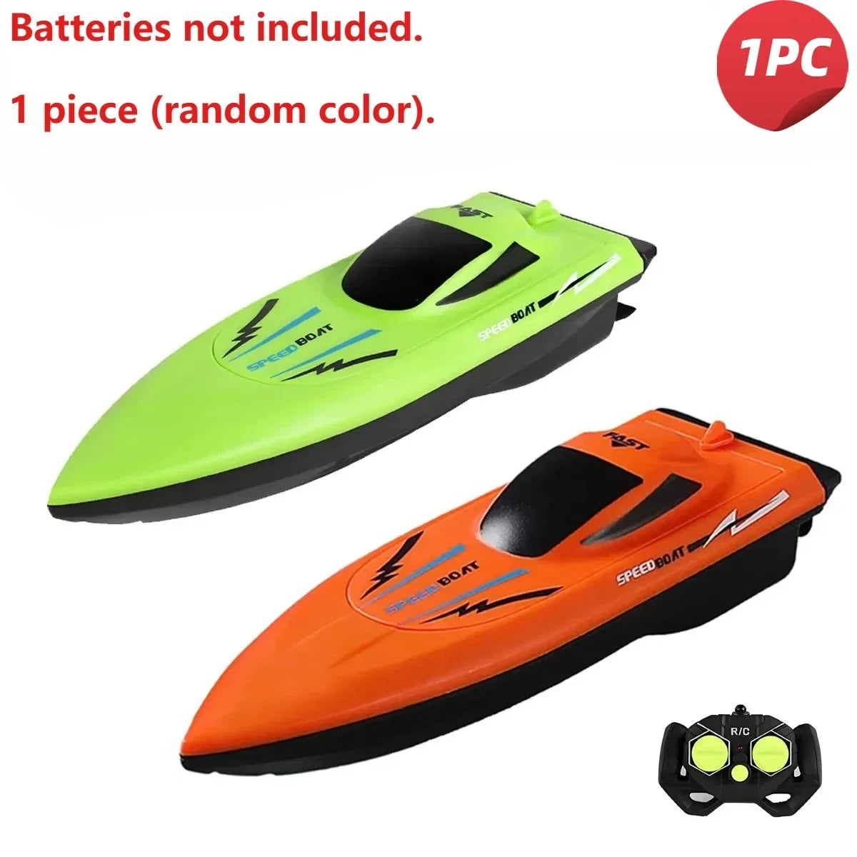 RC Boat with Twin Propellers, High Speed Remote Control Boat,