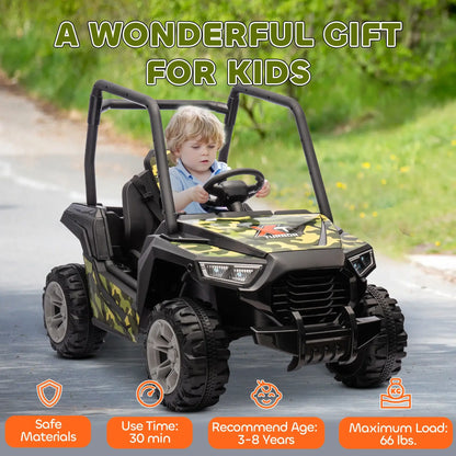 12V Kids Electric Car with Parent Remote Control, Spring Suspension Sportsman Specialty Products