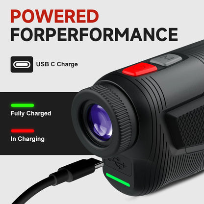 REVASRI New 1300 Yards Professional Golf Rangefinder with Flag