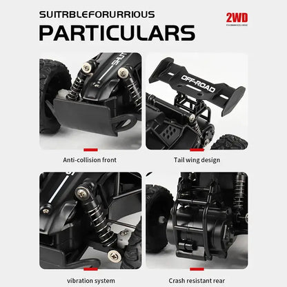 RC Car With LED Lights 2WD Off-road ZWN 1:16 Sportsman Specialty Products