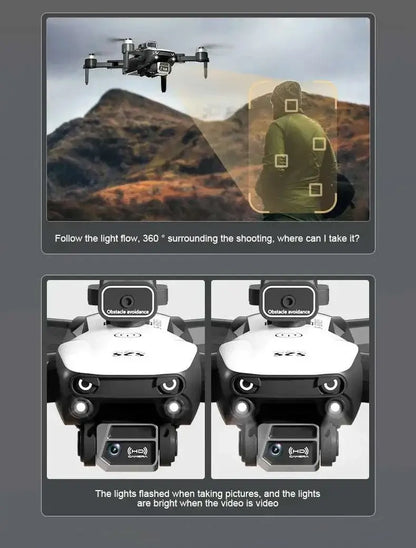 S2S Mini Drone 4k 8K HD Camera Obstacle Avoidance Aerial Photography Sportsman Specialty Products
