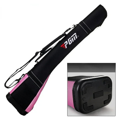 PGM Waterproof Nylon Golf Gun Bag Protable Sunday Bag# PGM Waterproof Nylon Golf Gun Bag Portable Sunday Bag Engineered for golfers who demand durability and convenience, this lightweight Sunday bag combines waterproof nylon construction with thoughtful p