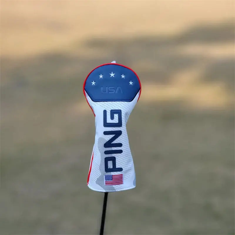Ping Golf Hybird Driver Headcovers Flag Pattern Set