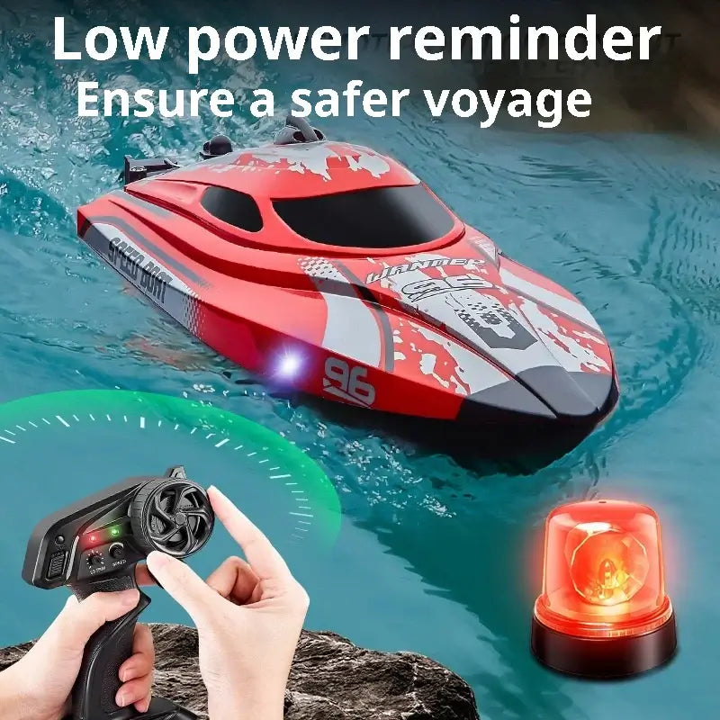 Rc Boat Hj820 High Speed 2.4g Remote Control Racing Speedboat