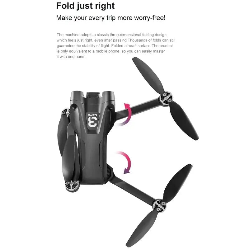 Z908 Pro Max GPS Drone Brushless 8K HD Dual Camera Optical Flow Obstacle Avoidance Sportsman Specialty Products
