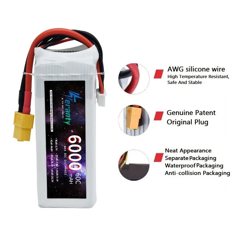 14.8V RC LiPo Battery