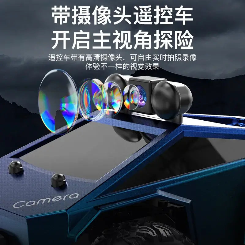 1/28 KF29 Rc Car With Camera Simulation Cybertruck Pickup Sportsman Specialty Products