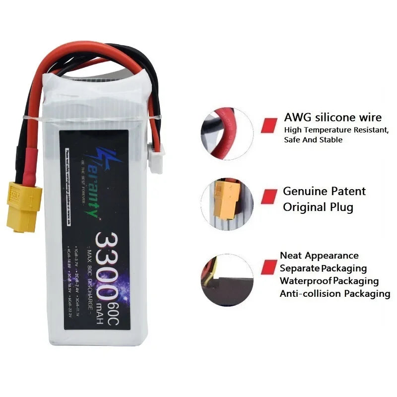 14.8V RC LiPo Battery