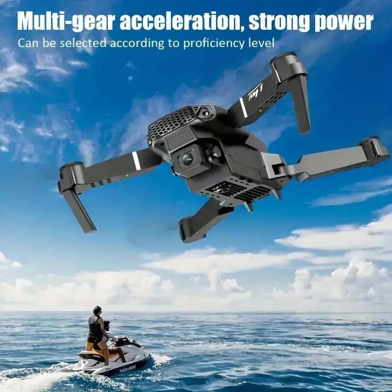 NEW Drone 4K Professinal flying over water with multi-gear acceleration and strong power features.